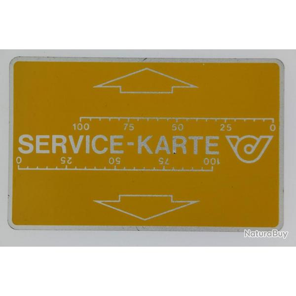 Tlcarte de service L&G Service-Karte 03 042 991 Autriche 1983