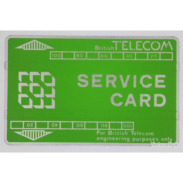 Tlcarte de service Landis & Gyr Service Card 806S BTS002 Royaume-Uni