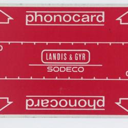 Télécarte Landis & Gyr Sodeco 00 209 814 Frankfurt demo 6 Allemagne
