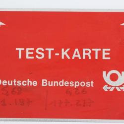 Télécarte L&G Test-Karte Deutsche Bundespost 03 058 750 Allemagne