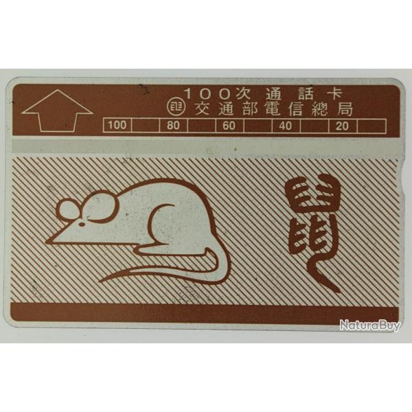 Tlcarte L&G dummy Zodiaque Rat 100 units Tawan 1989