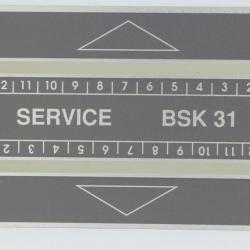 Télécarte Suisse Landis & Gyr Service BSK 31