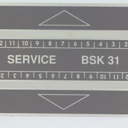 Télécarte Suisse Landis & Gyr Service BSK 31