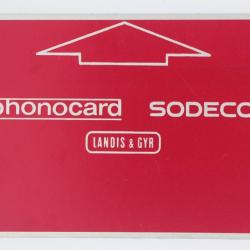 Télécarte d'essai L&G Phonocard Francfort 00 219 177 Allemagne 1981