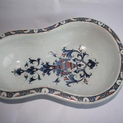 Bidet faïence de Rouen époque XVIIIe siècle D.V
