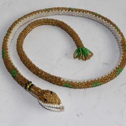 Serpent perlé de verre Turquie prisonniers de guerre turcs WW1