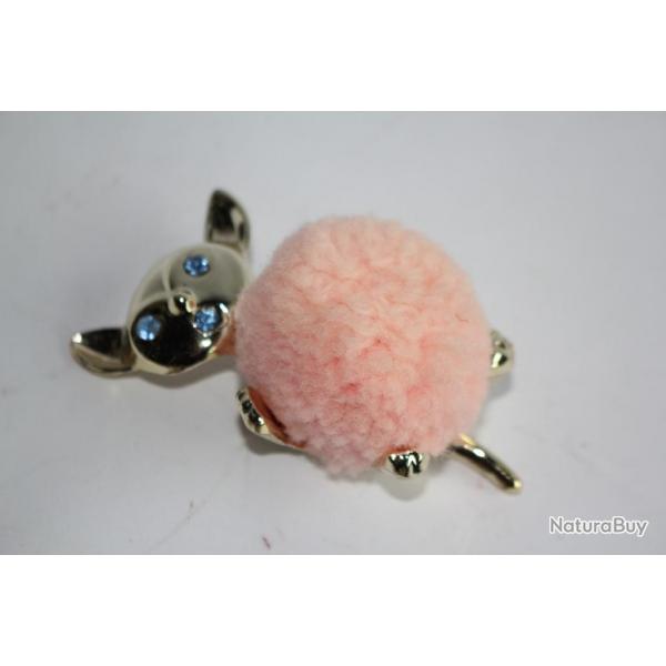 Pique-aiguilles Chat Broderie Couture