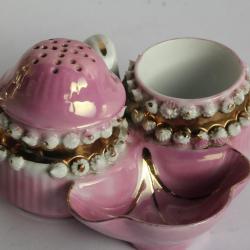 Service à condiments porcelaine