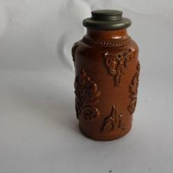 Ancien pot à tabac en grès de Beauvaisis XIXe siècle