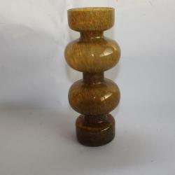 Vase design 1970 verre soufflé