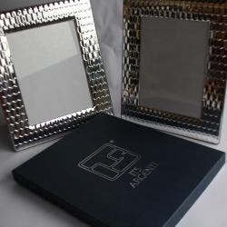 Paire de grands cadres porte photo ITS ARGENTI