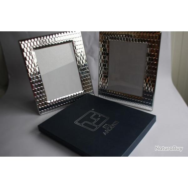 Paire de grands cadres porte photo ITS ARGENTI