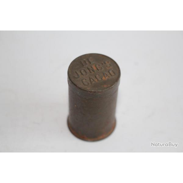 Boite chantillon chocolat cacao DE JONG'S CACAO