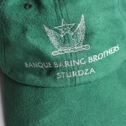 Casquette Banque Baring Brothers Sturdza