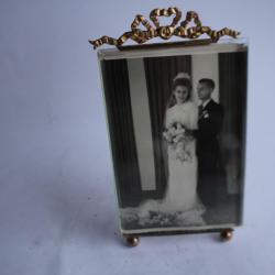 Cadre porte-photo style Louis XVI