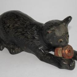 Chat terre cuite BRETBY England n°2230