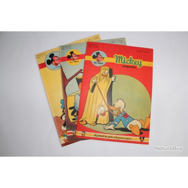 Mickey Magazine Avril 1953 n130  n133