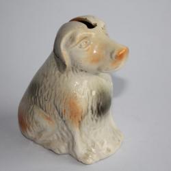 Tirelire à casser barbotine Chien