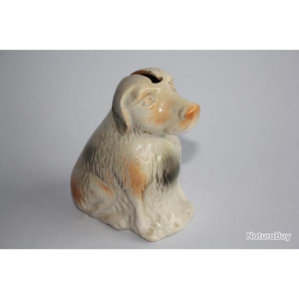 Tirelire  casser barbotine Chien