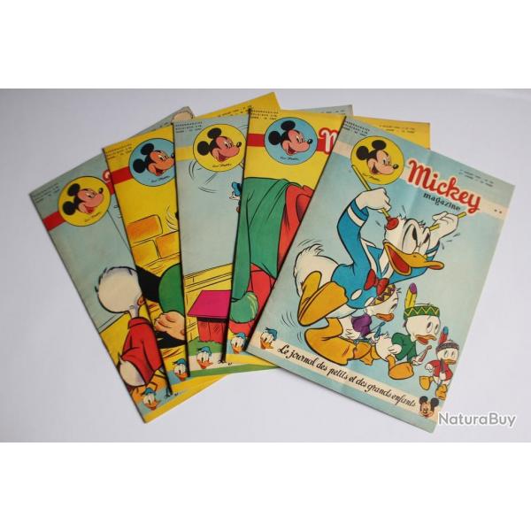 Mickey Magazine Juillet 1954 n195  n199