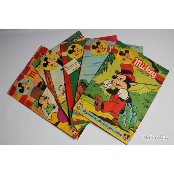 Mickey Magazine Avril 1954 n182  n186