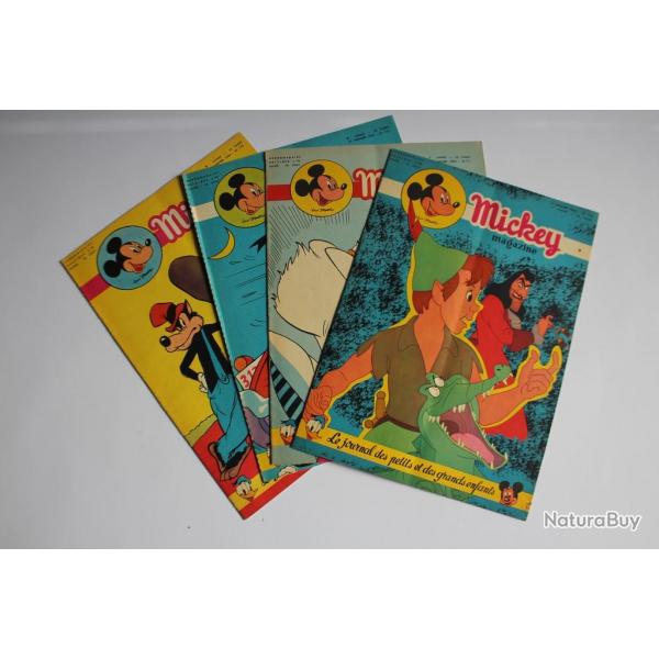 Mickey Magazine Janvier 1954 n170  n173