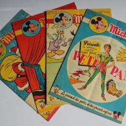 Mickey Magazine Décembre 1953 n°165 à n°168