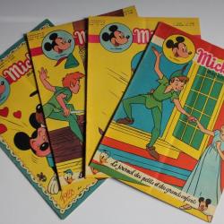 Mickey Magazine Novembre 1953 n°161 à n°164 25 ème anniversaire
