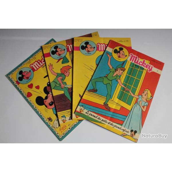 Mickey Magazine Novembre 1953 n161  n164 25 me anniversaire