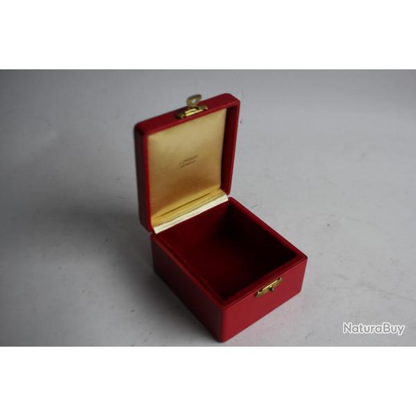 LOMBARD crin pour bijoux cuir rouge