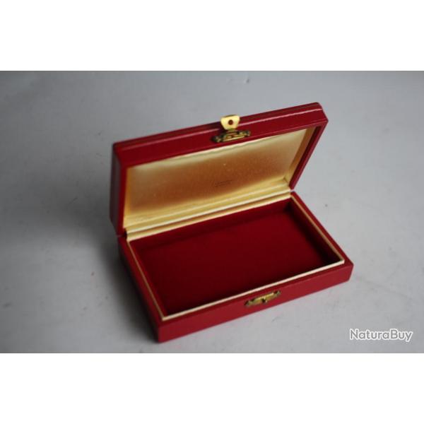 LOMBARD crin pour bijoux cuir rouge