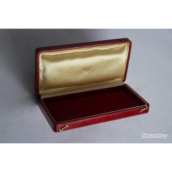 LOMBARD crin pour bijoux cuir rouge