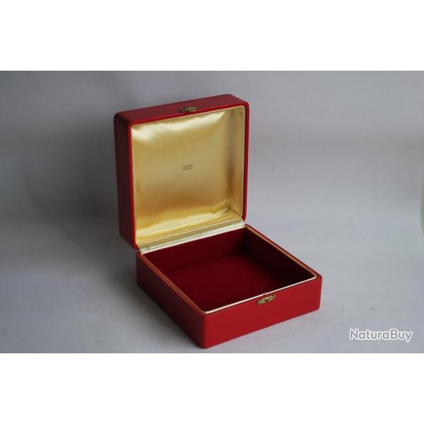 LOMBARD crin pour bijoux cuir rouge