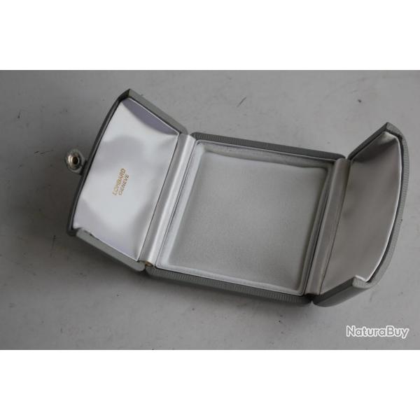 LOMBARD crin pour bijoux cuir gris