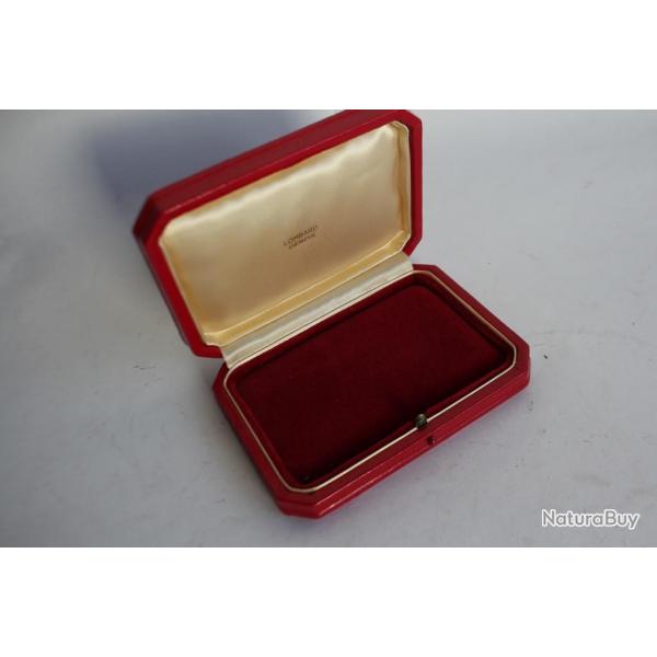 LOMBARD crin pour bijoux cuir rouge