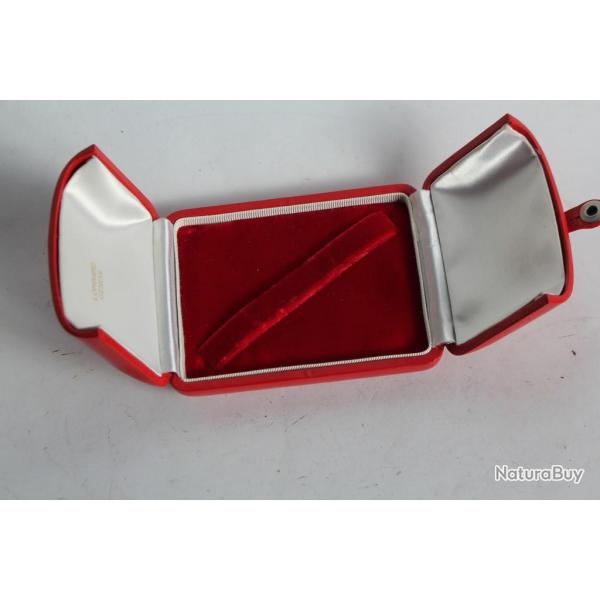 LOMBARD crin pour bijoux cuir rouge