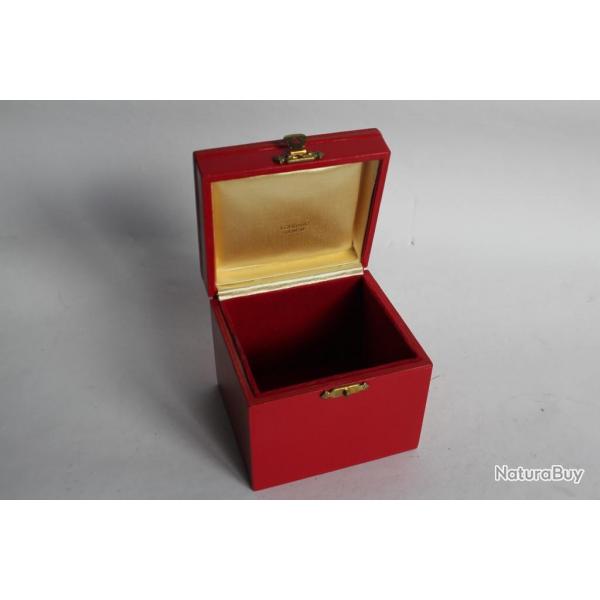 LOMBARD crin long pour bijoux cuir rouge