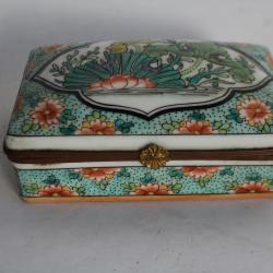 Ancienne boite porcelaine Chine