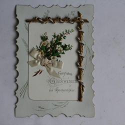 Carte de voeux Félicitations Mariage Allemagne