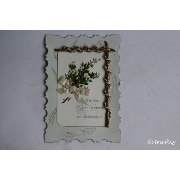 Carte de voeux Flicitations Mariage Allemagne