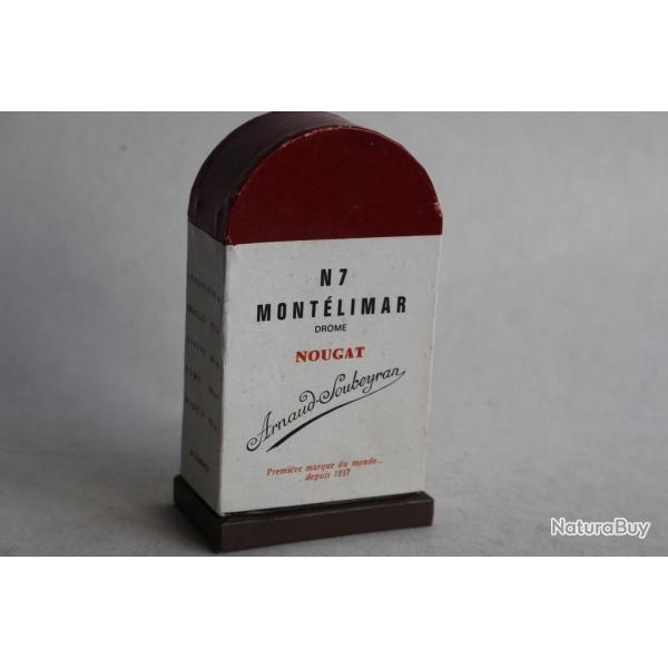 Boite publicitaire Nougat Montlimar Arnaud-Soubeyran