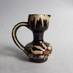 CHARVIER Jeanne petit vase terre vernissée Haute Savoie