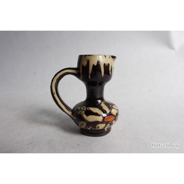 CHARVIER Jeanne petit vase terre vernisse Haute Savoie