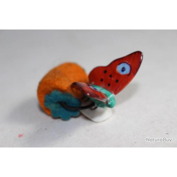 Pare gouttes porcelaine pour thire Papillon th