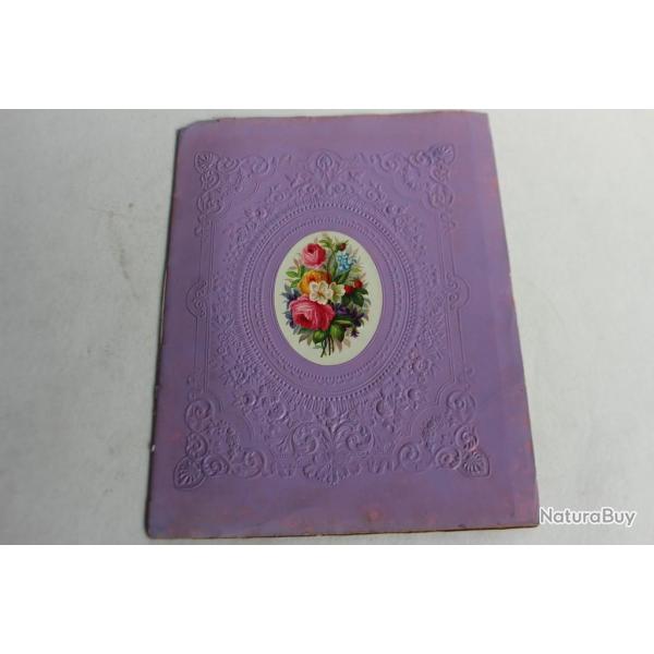 Cahier d'colier voeux aux parents pour le nouvel an 1893