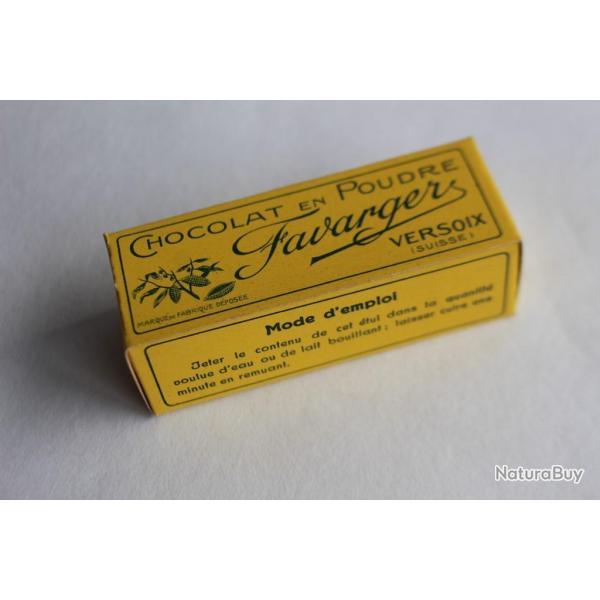 Boite chocolat FAVARGER 1910/30 collections publicits