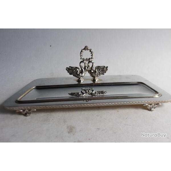 Plumier argent style Empire Cygnes PEDRO DURN Espagne