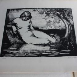 Pierre-Eugène Vibert Portfolio Harmonies Art déco 1931 Femmes Faunes