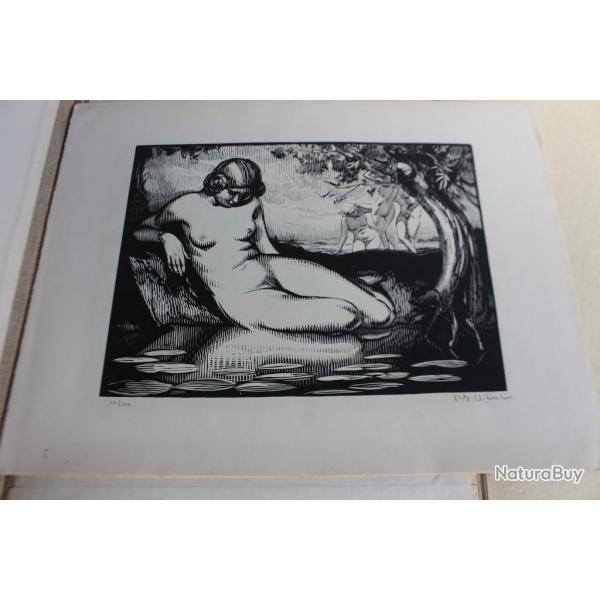 Pierre-Eugène Vibert Portfolio Harmonies Art déco 1931 Femmes Faunes