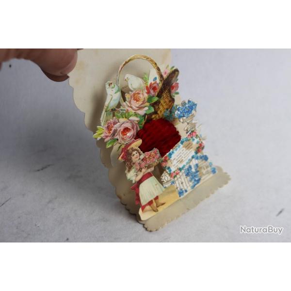 Image chromo a systme XIXe sicle Allemagne diorama